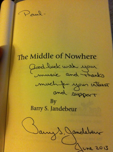 Barry signed copy